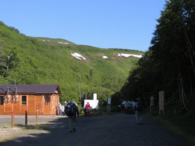 Akadake summit view in autumn