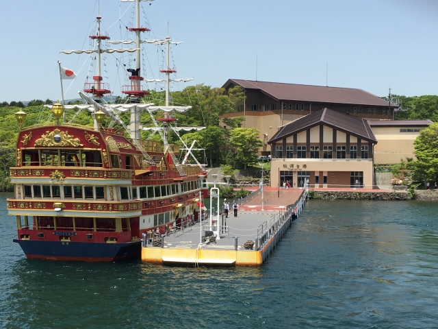 Pirate Ship on Lake Ashi in Hakone