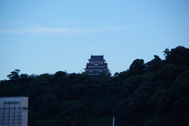 garden view of Atami Castle