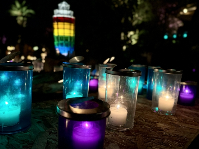 close view of Enoshima Sea Candle