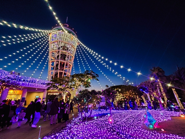 view of Enoshima Sea Candle