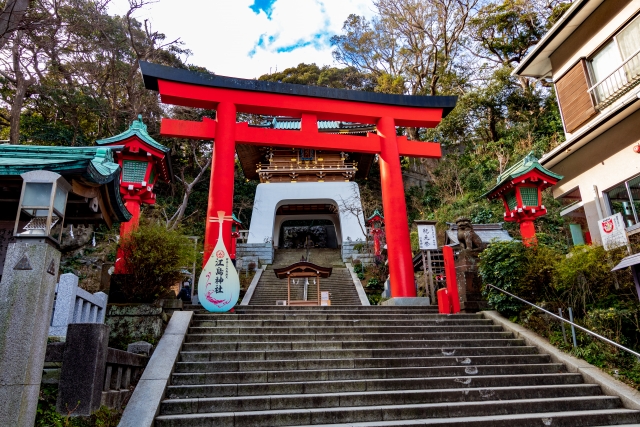 Enoshima Shrine architecture