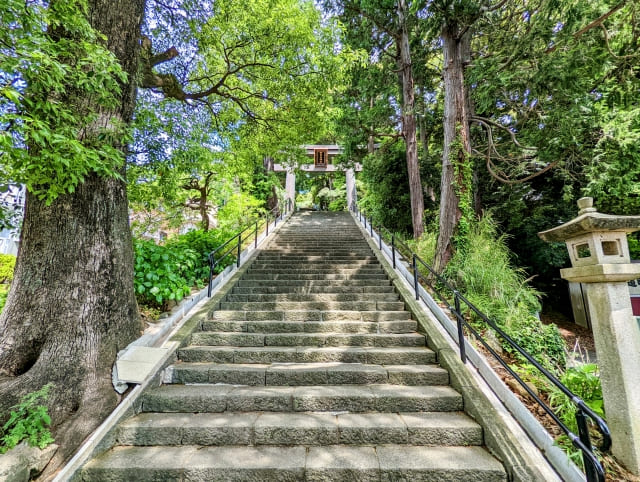 view of Izusan Shrine