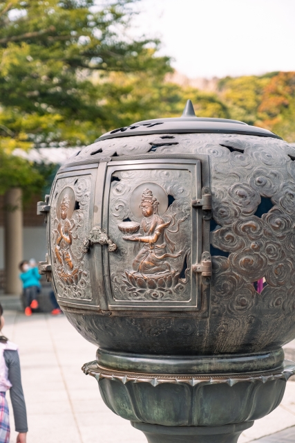 view of Kamakura Great Buddha
