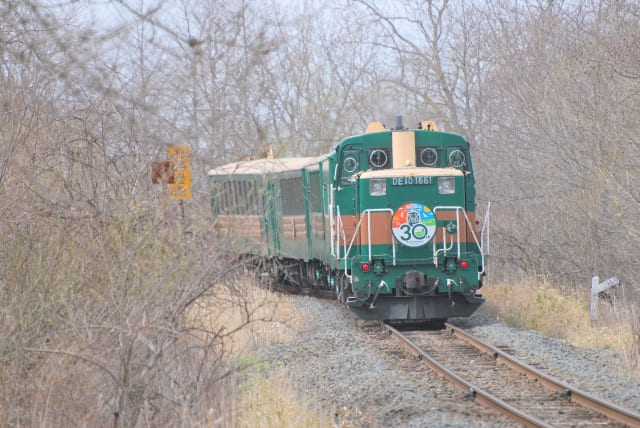 Kushiro Shitsugen Norokko Train exterior