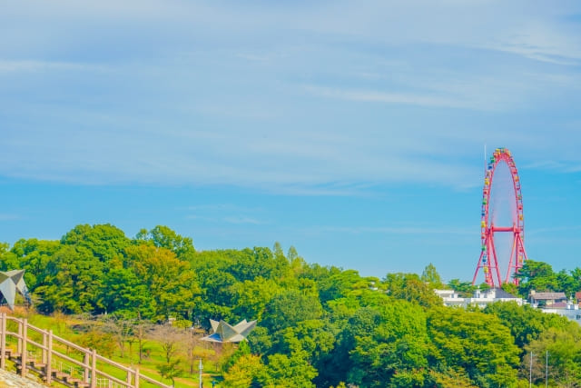 Family-friendly rides at Seibu-en Amusement Park