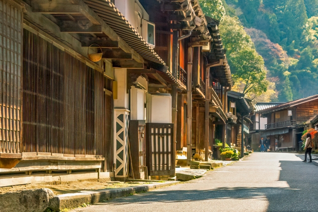 Local crafts in Tsumago-juku