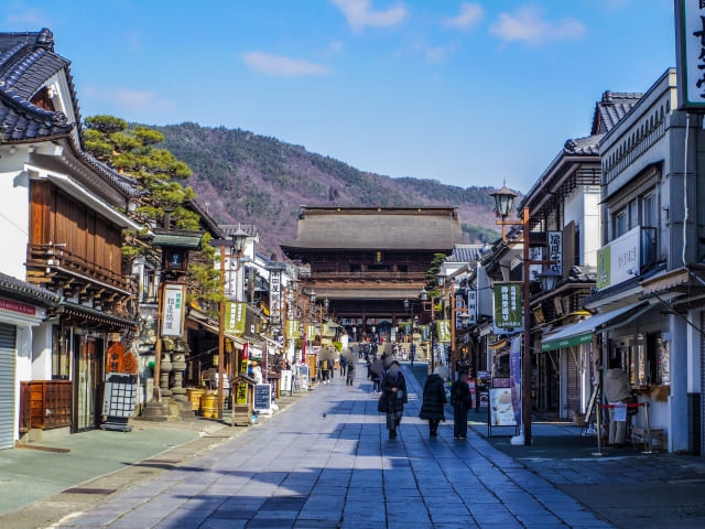 Entrance of Zenkōji Temple