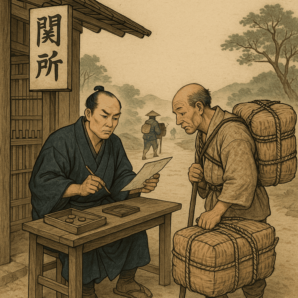 sekisho inspection of travelers and baggage